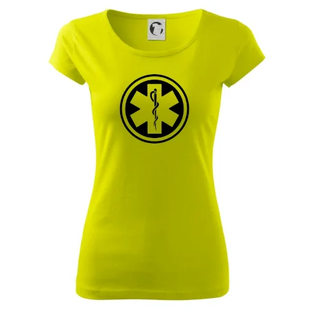 Rescue logo samostatné guľaté