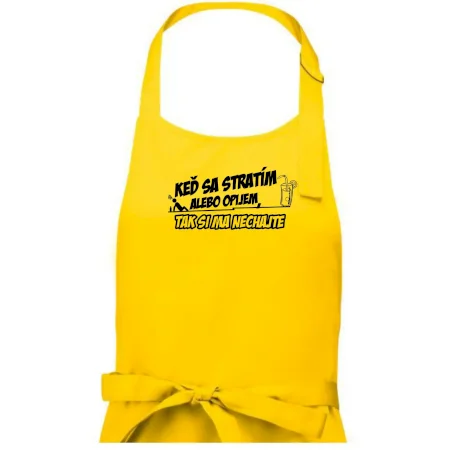 Keď sa stratím alebo opijem, tak si ma nechajte