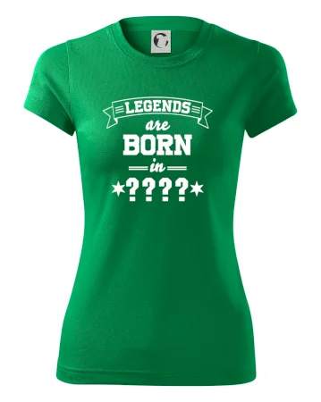 Legends are born in vlastný ročník