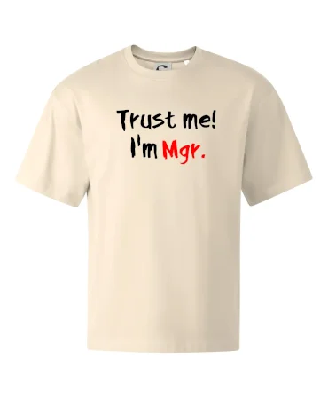 Trust me I´m  Mgr. / Ver mi som Magister.