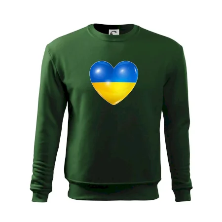Ukrajina srdce vlajka