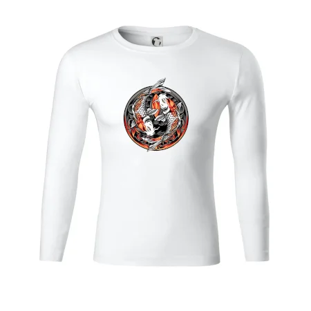 Yin & Yang Koi kapor - oranžový