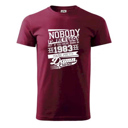 Nobody is perfect - 1983