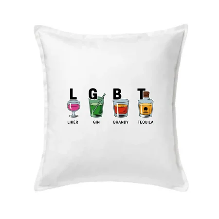 LGBT -  Likér, Gin, Brandy, Tequila