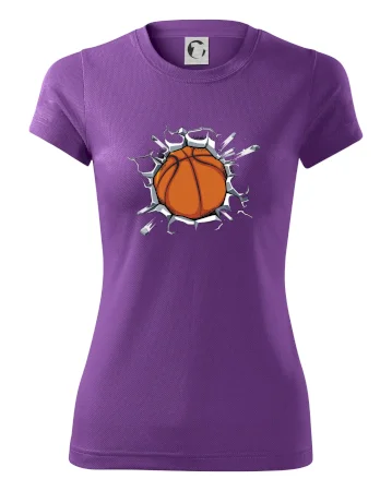 Basketbal lopta v triku