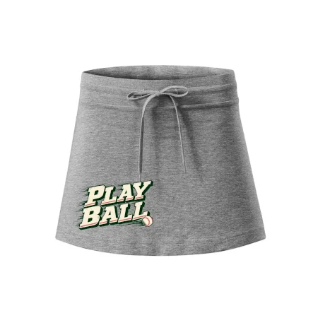 Play ball retro sportovní nápis