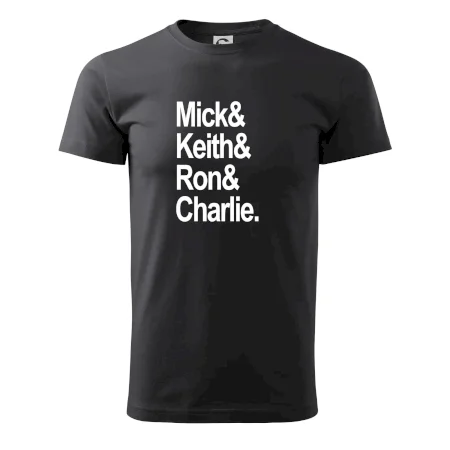 Mick Keith Ron Charlie