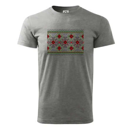 Ukrajinský vzor - Červeno Zelený