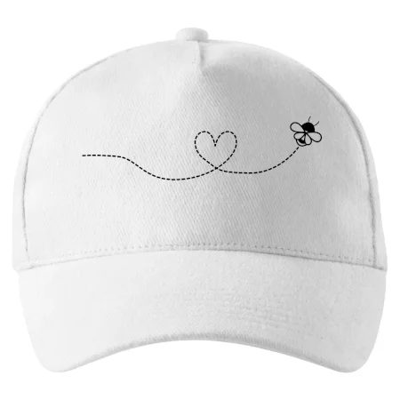 Dráha letu včely - srdce