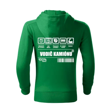 Čiarový kód - Vodič kamiónu