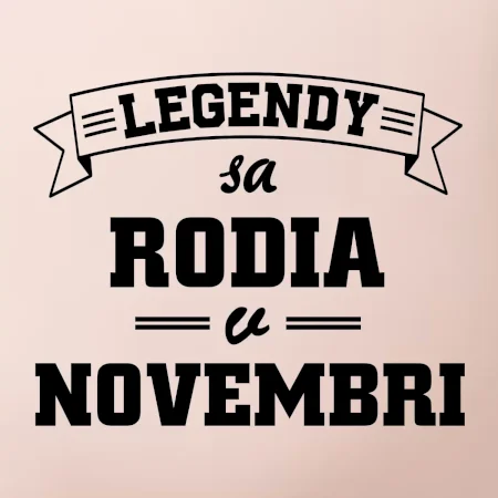 Legendy sa rodia v novembri