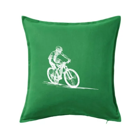 MTB kreslený cyklista