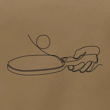 Stolný tenis jedným ťahom