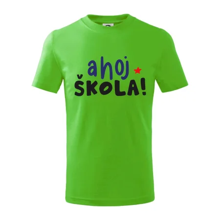 Ahoj škola farebné