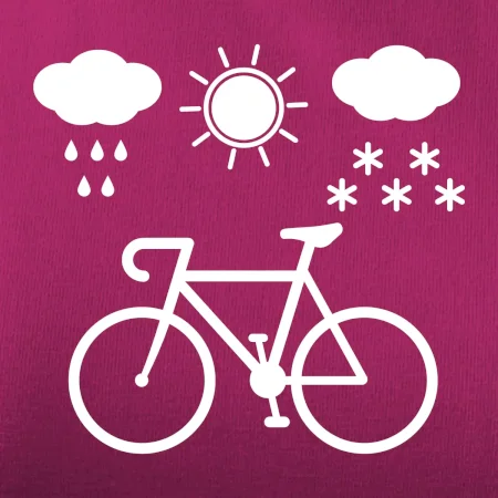 Cyklista za každého počasia