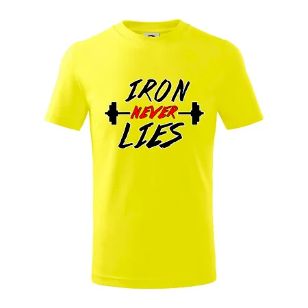 Iron never lies