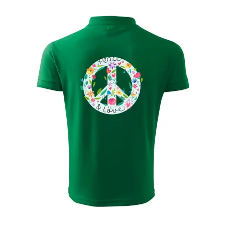Peace and love symbol