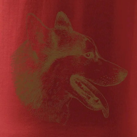 Husky - hlava z boku