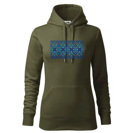 Ukrajinský vzor - modrý