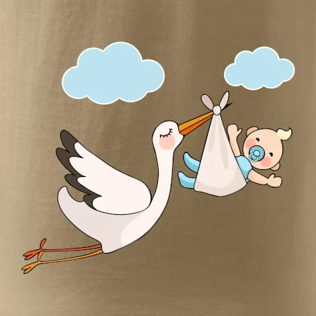 Bocian čakáme bábätko - chlapec