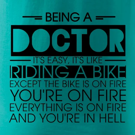 Being a doctor - bike