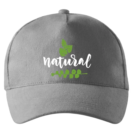 Natural - nápis v listoch