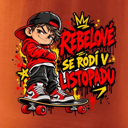 Novembroví rebeli sa rodia na skateboarde