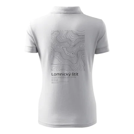 Lomnický štít - vrstevnice v obdĺžniku