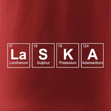 Láska  - periodická tabuľka