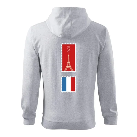 Paríž známka farebná