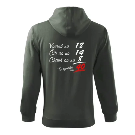 Vyzerá, cíti sa, chová sa - 40 rokov