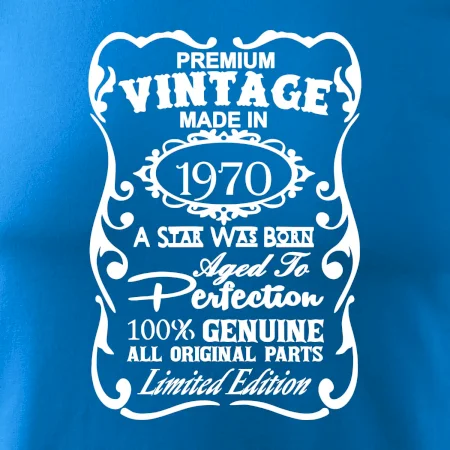 Vintage Etiketa - 1970