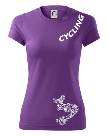 Cycling nápis šikmo