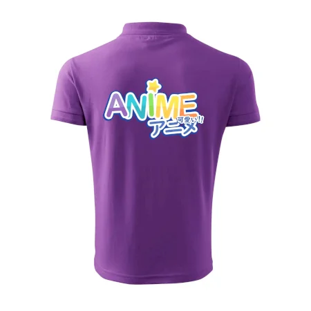 Anime nápis dúhový