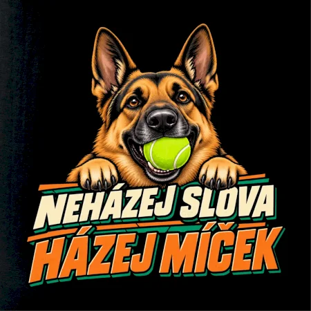 Neházej slova házej míček - vlčák