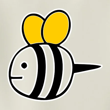 Včielka kreslená
