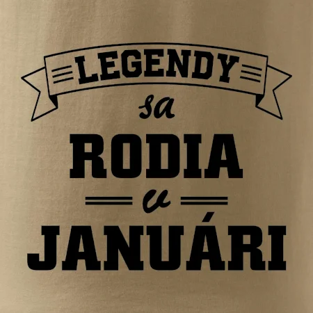 Legendy sa rodia v januári
