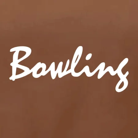 Bowling nápis písacie