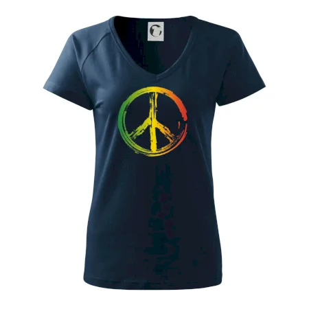 Peace symbol paint