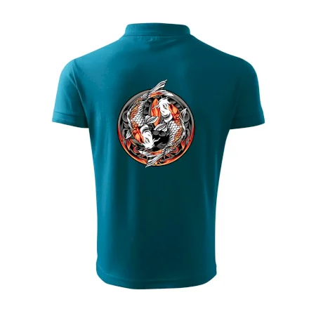 Yin & Yang Koi kapor - oranžový