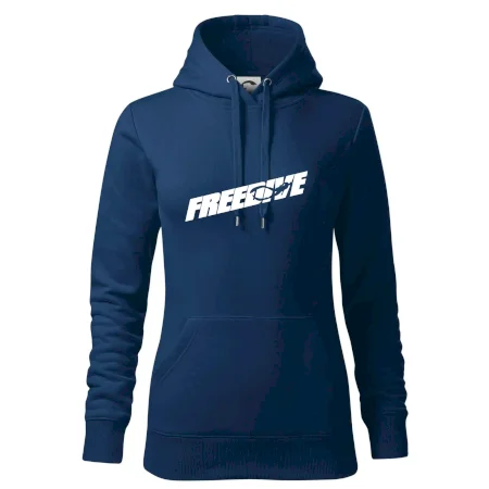 Freedive - nápis s potápačom