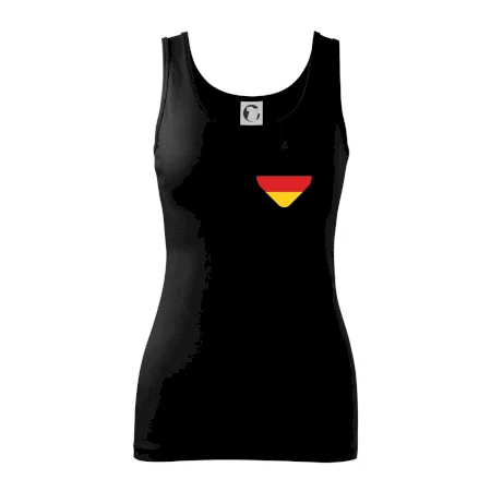Germany love prso - Nemecká vlajka