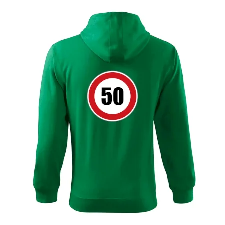 Dopravná značka - obmedzenie rýchlosti 50