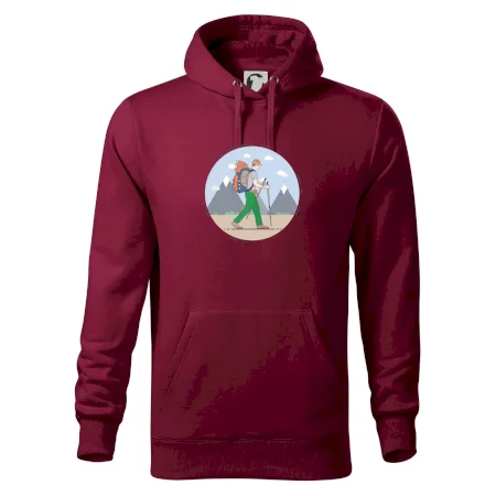 Farebný párový motív na hory