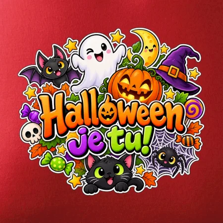 Halloween je tu veselá strašidelná partia