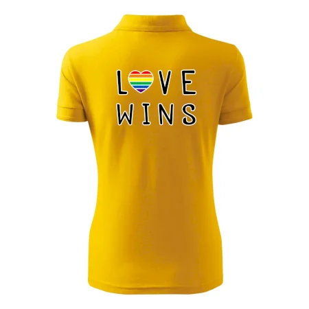 Love wins nápis