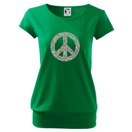 Peace symbol lístočky