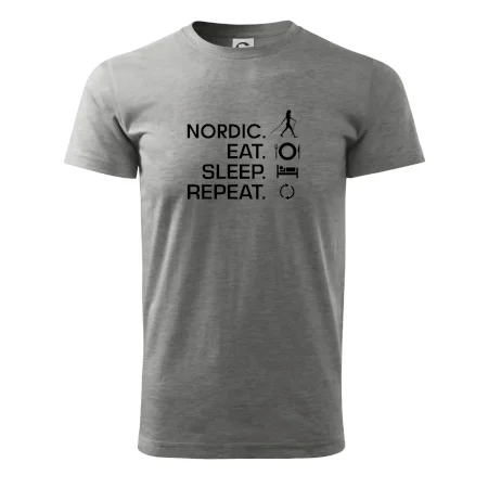 Nordic walking eat sleep