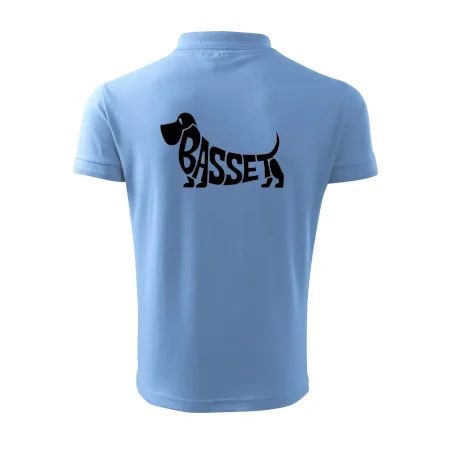 Basset nápis v tele