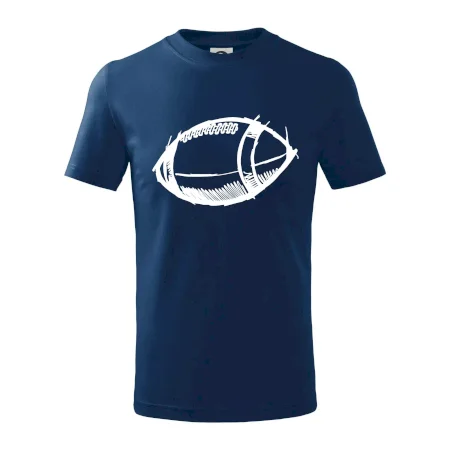 Americký futbal lopta skica